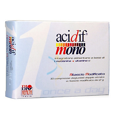 Bioheath Italia Linea Apparato Urinario Acidif mono Integratore 30 Compresse