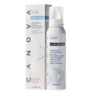 Canova Linea Pelli Miste e Grasse Salipil Mousse Esfoliante Viso e Corpo 150 ml