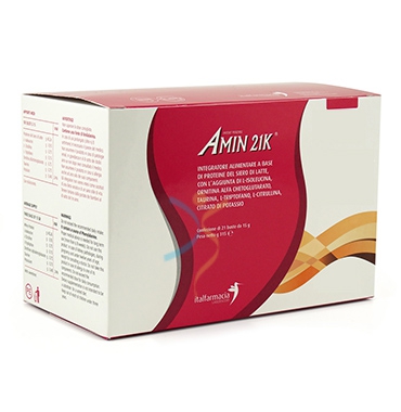 Italfarmacia Linea Aminoacidica Amin 21 K Integratore Alimentare 21 Buste Cacao