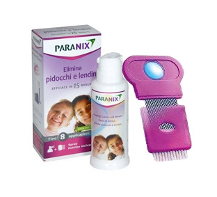 Paranix Linea Anti-Pediculosi Paranix Spray Delicato Pidocchi 100 ml + Pettine