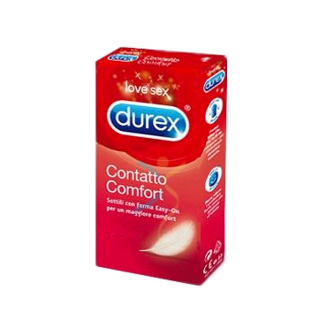 Durex Linea Feeling Contatto Comfort Profilattici Confezione con 12 Profilattici