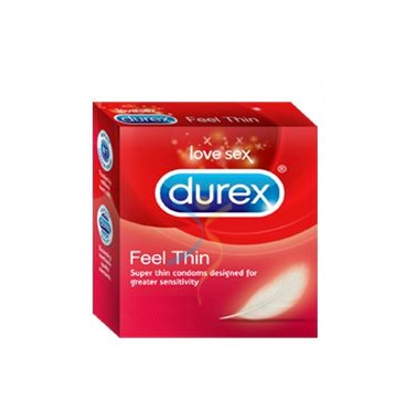 Durex Linea Feeling Contatto Comfort Profilattici Confezione con 4 Profilattici