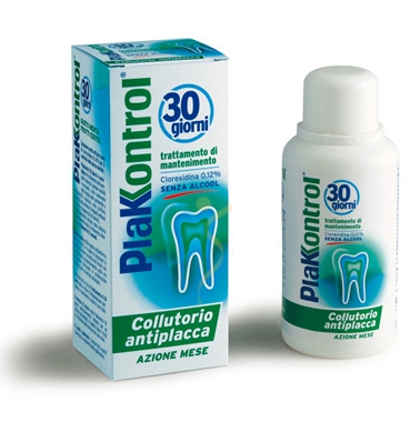 Plakkontrol Linea Igiene Dentale Quotidiana 30 Giorni Collutorio 0,12% 250 ml