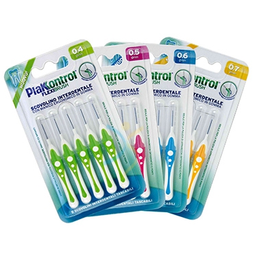 Plakkontrol Linea Igiene Interdentale Quotidiana FlexiBrush 5 Scovolini 0,6 mm