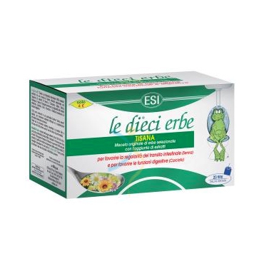 Esi Linea Benessere Intestinale Le Dieci Erbe Tisana Riequilibrante 20 Filtri