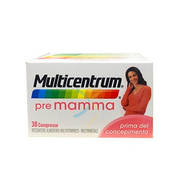 Multicentrum Linea Gravidanza Pre-Mamma Integratore Alimentare 30 compresse