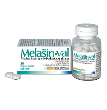 Melasin Linea Sonno e Serenit Val Integratore Alimentare Valeriana 30 Compresse