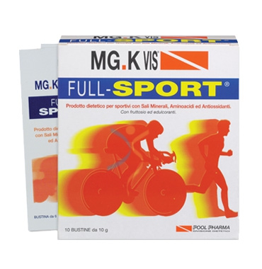 MGK VIS Linea Integrazione Sportivi Full Sport Integratore 10 Buste da 10 g