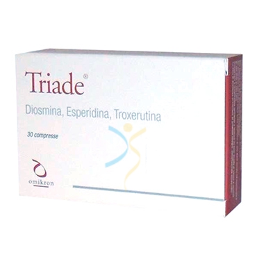 Omikron Linea Circolazione Venosa Triade 800 Integratore 30 Compresse Effervesc
