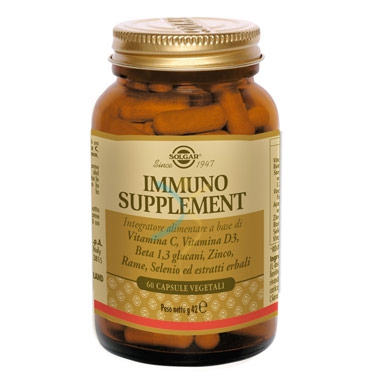 Solgar Linea Difese Immunitarie Immuno Supplement Integratore 60 Capsule