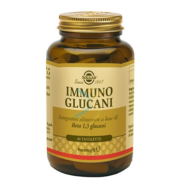 Solgar Linea Difese Immunitarie Immuno Glucani Integratore 60 Tavolette