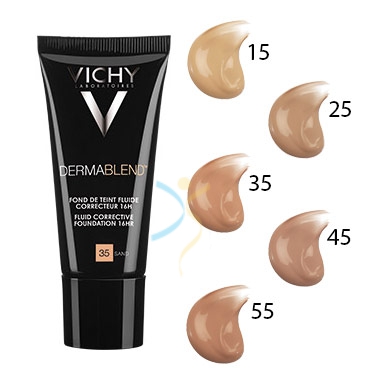 Vichy Make-up Linea Trucco Dermablend Fondotinta Correttore Fluido 30 ml 15