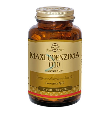 Solgar Linea Benessere Energia Maxi Coenzima Q10 Integratore Alimentare 30 Perle