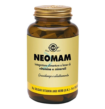 Solgar Linea Gravidanza Allattamento Neomam Integratore Alimentare 120 Compresse