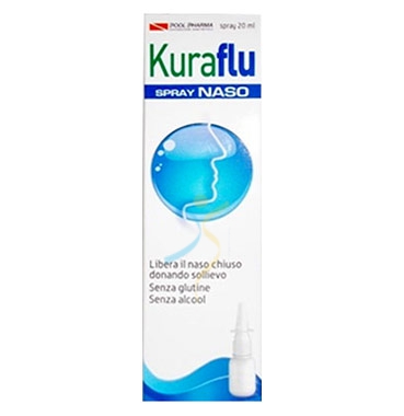 PoolPharma Linea Apparato Respiratorio Kuraflu Naso Spray Lenitivo 20 ml