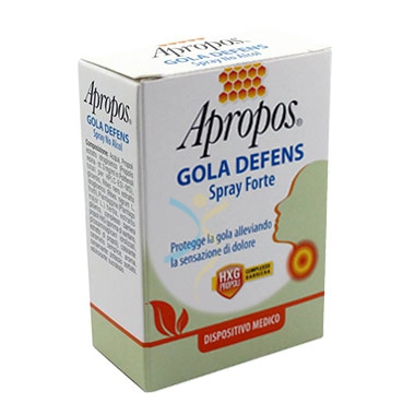 Apropos Linea Dispositivi Medici Gola Defens Propoli Spray Forte Gusto Menta