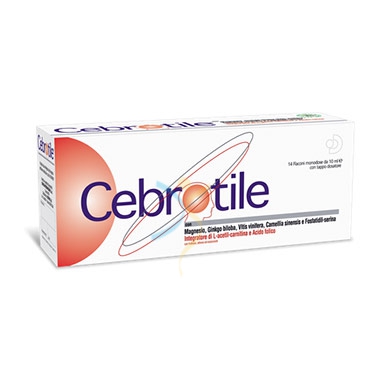 Difass Linea Energia Mentale Cebrotile Integratore Alimentare 14 Flaconi 10 ml