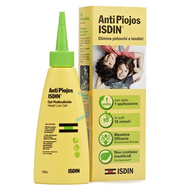 ISDIN Linea Antipediculosi AntiPiojos Gel Trattamento Pidocchi e Lendini 100 ml