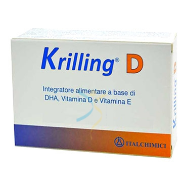 Italchimici Linea Colesterolo Trigliceridi Krilling D Integratore 30 Capsule