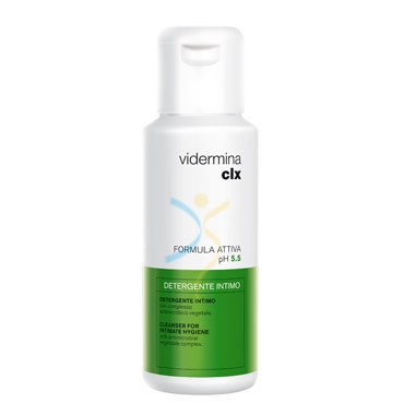 Vidermina Linea Verde CLX Detergente Intimo pH 5.5 Formula Attiva 300 ml