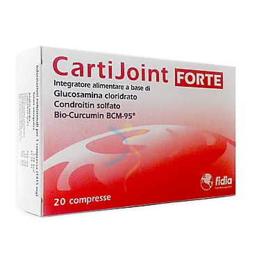 Fidia Linea Articolazioni Sane CartiJoint Forte Integratore 20 Compresse