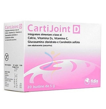 Fidia Linea Articolazioni Sane CartiJoint D Integratore Alimentare 20 Buste
