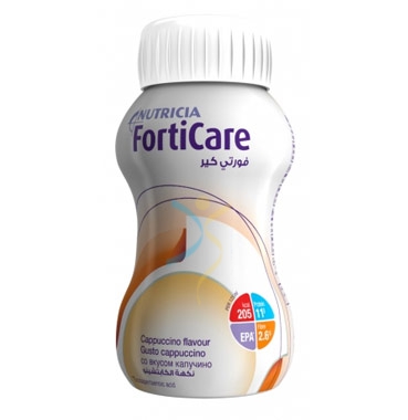 Nutricia Linea Nutrizione Domiciliare Forticare Gusto Cappuccino 4x125 ml