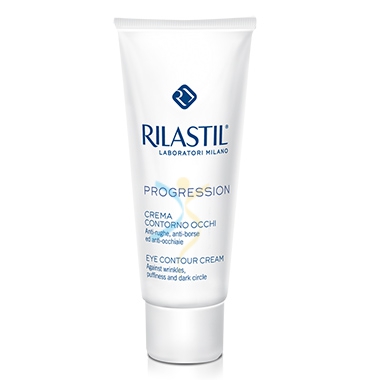 Rilastil Linea Progression Contorno Occhi Crema Anti-Borse Occhiaie e Rughe 15ml