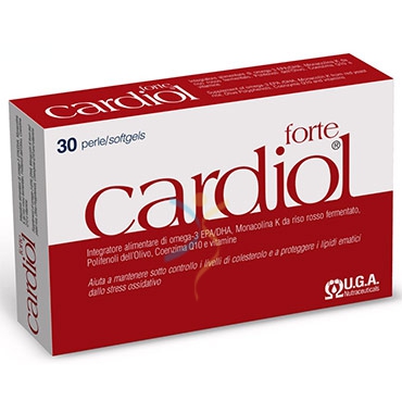 UGA Nutraceuticals Linea Salute del Cuore Cardiol Forte Integratore 30 Capsule