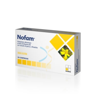 Named Linea Controllo del Peso Nofam Integratore Alimentare 30 Compresse