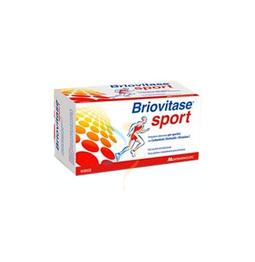 Briovitase Linea Vitamine Minerali Sport Carboidrati Cloruro Vitamina C 10 Buste