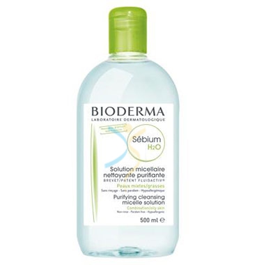 Bioderma Linea Sebium H2O Acqua Detergente Viso Pelli Grasse 500 ml
