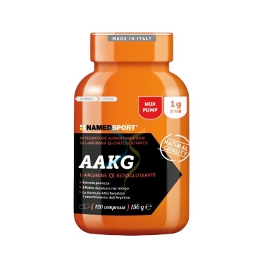 Named Sport Linea Integrazione Sportiva AAKG Arginina Integratore 120 Compresse