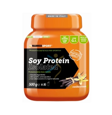 Named Sport Linea Integrazione Sportiva Soy Protein Isolated 500 g Vaniglia