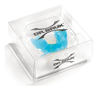 Dr. Brux Bite Dentale Arcata Superiore Notte Modellante Bruxismo Colore Azzurro