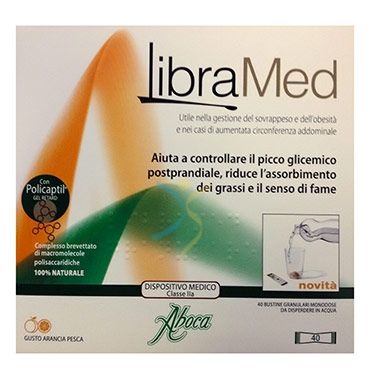 Aboca Linea Dispositivi Medici Controllo del Peso Libramed Granulare 40 Buste