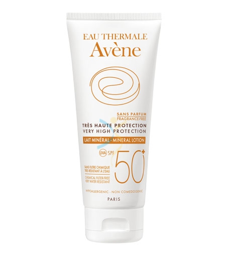 Avene Linea Solare Pelli Intolleranti SPF50+ Latte Minerale Filtri Fisici 100 ml