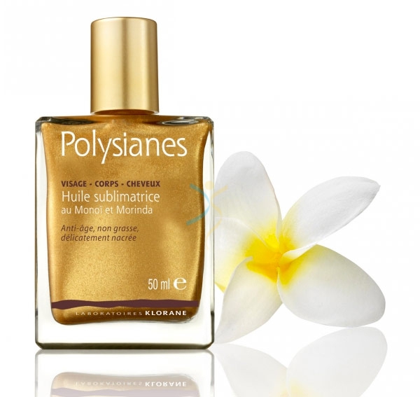 Klorane Polysianes Linea Solare Huile Sublimatrice con Monoi Olio Corpo 50 ml