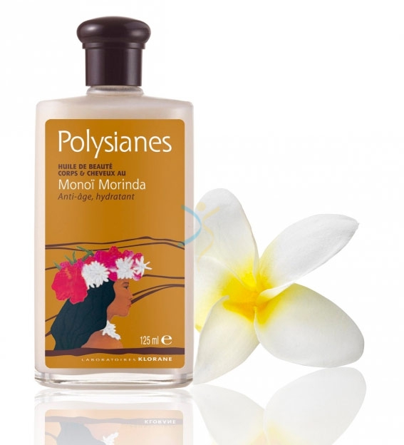 Klorane Polysianes Linea Solare Huile de Beaute Monoi Morinda Olio Corpo 125 ml