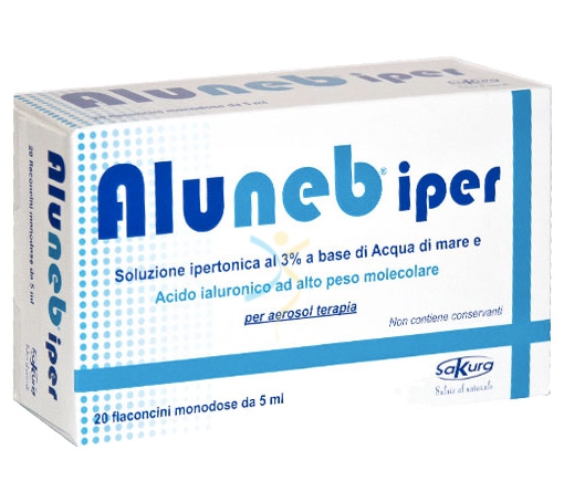 Sakura Linea Dispositivi Medici Aluneb Iper Soluzione da Nebulizzare 15 Fiale