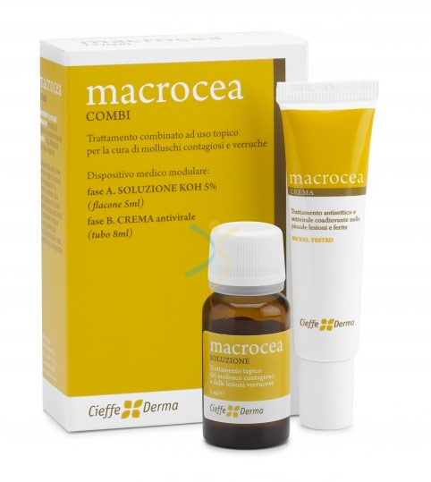 Cieffe Derma Linea Dispositivi Medici Macrocea Combi Trattamento Topico 5ml+8ml