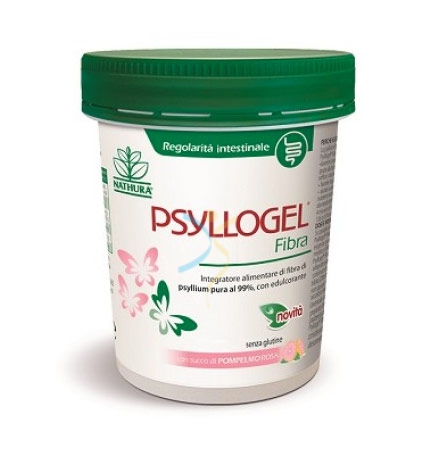 Nathura Linea Intestino Sano Psyllogel Fibra Integratore 170 g Pompelmo Rosa