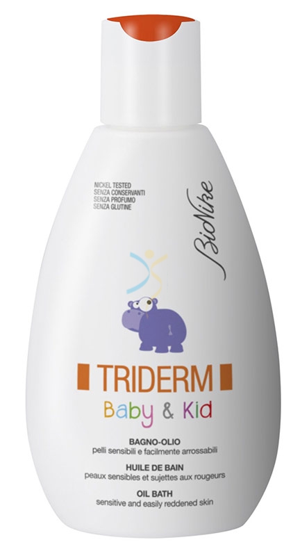 BioNike Triderm Linea Baby&Kids Bagno Olio Detergente Idratante 500 ml