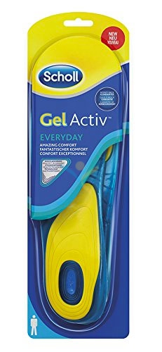 Scholl Linea Benessere dei Piedi Gel Activ Everyday 1 Paio di Solette Uomo