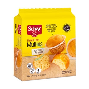 Schar Linea Dolci e Biscotti Muffins Tortine Morbide con Yogurt 260 g