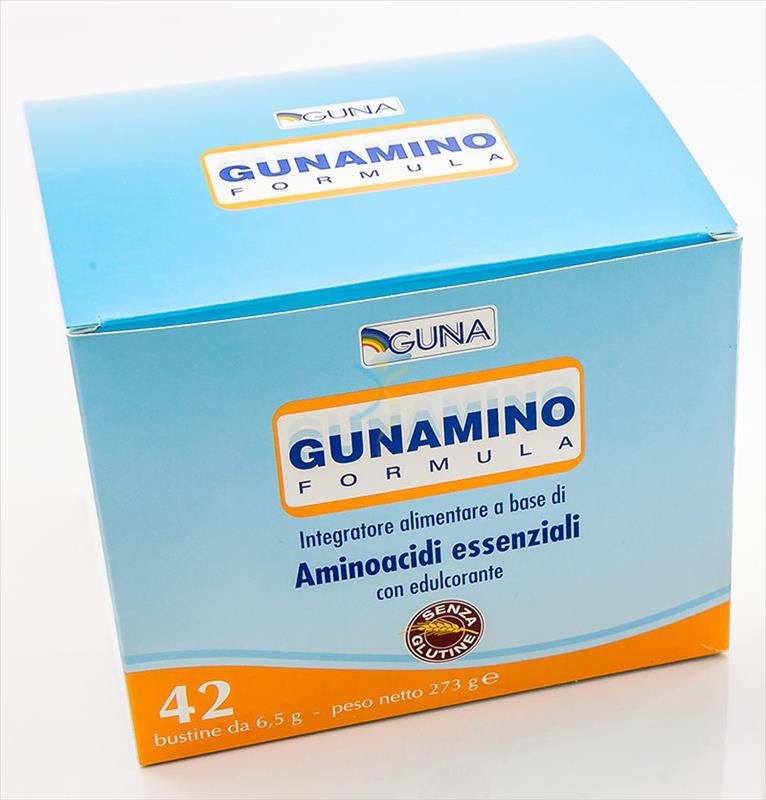Guna Linea Energia e Benessere Gunamino Formula Integratore Alimentare 42 Buste