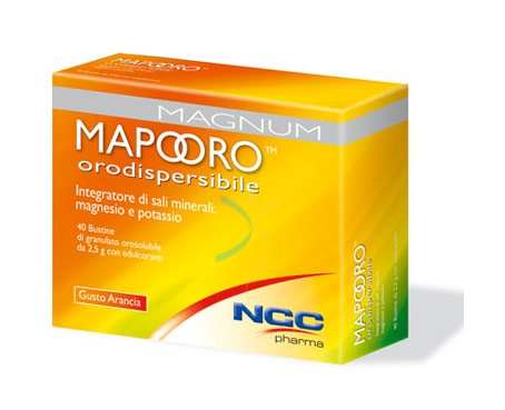 NGC Linea Sali Minerali Mapooro Magnum Integratore Orodispersibile 40 Buste
