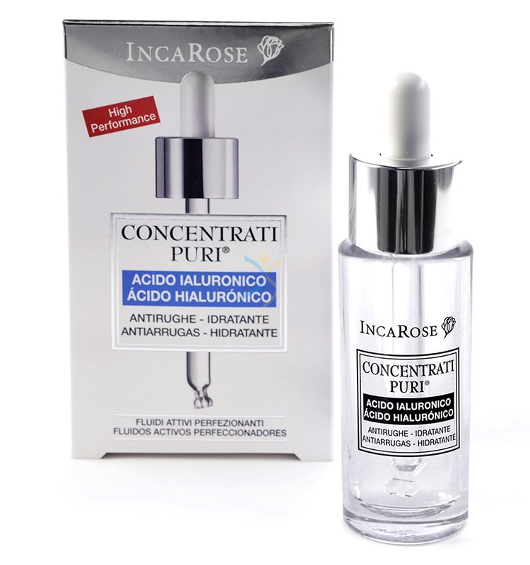 Incarose Linea Viso Concentrati Puri Acido Ialuronico Rigenerante Anti-Et 15 ml