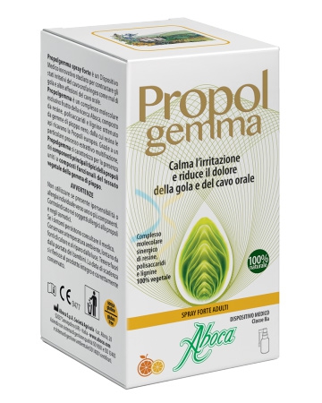 Aboca Linea Dispositivi Medici Gola Propol Gemma Spray Forte Adulti 30 ml
