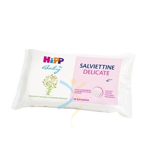 HiPP Linea Cosmetica Neonato 56 Salviettine Detergenti Morbide e Delicate
